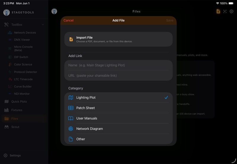 6.3 File Categories screenshot