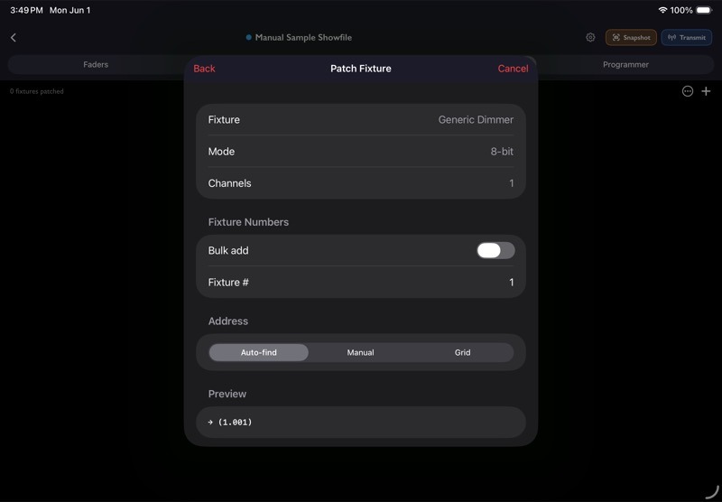 11.5 Use Quick Test screenshot