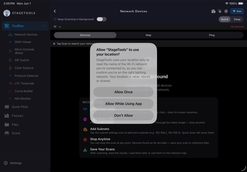 16.2 Permissions screenshot